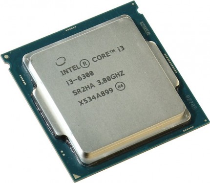 Процессор Intel Core i3-6300 Soc-1151 (CM8066201926905S R2HA) (3.8GHz/Intel HD (Skylake)) OEM