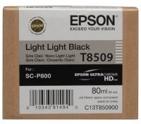 Картридж струйный Epson T8509 C13T850900 светло-серый (80мл) для Epson SureColor SC-P800