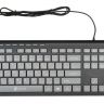 Клавиатура Oklick 480M черный/серый USB