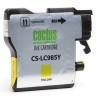 Совместимый картридж струйный Cactus CS-LC985Y желтый для Brother DCPJ315W/ DCPJ515W (15ml)