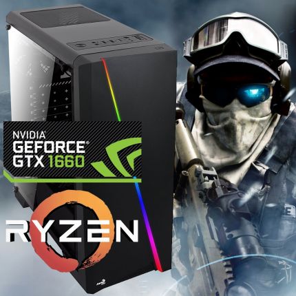 Игровой компьютер "Лейтенант" на базе AMD® Ryzen™ 5