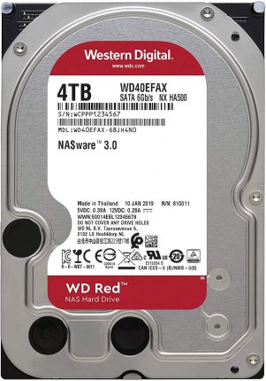 Жесткий диск WD WD40EFAX SATA-III 4Tb Red (5400rpm) 256Mb 3.5"