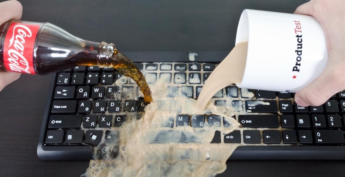 Что делать, если на ноутбук пролили жидкость?