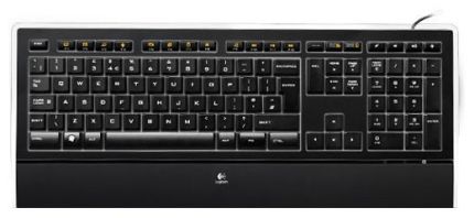 Клавиатура Logitech K740 (illuminated refresh) (920-005695) черный USB Multimedia LED