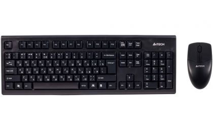 Комплект клавиатура + мышь A4 3100N wireless desktop (GK-85+G3-220N) USB