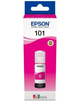 Картридж струйный Epson L101 C13T03V34A пурпурный (70мл) для Epson L4150/L4160/L6160/L6170/L6190