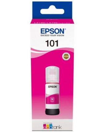 Картридж струйный Epson L101 C13T03V34A пурпурный (70мл) для Epson L4150/L4160/L6160/L6170/L6190