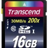 Карта памяти Transcend Premium 200x SDHC 16Gb CL10 UHS-I (TS16GSDHC10)
