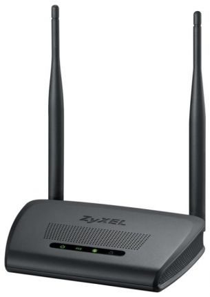 Wi-Fi роутер Zyxel NBG-418N v2 (NBG-418NV2-EU0101F) 10/100BASE-TX черный