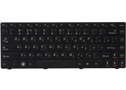 Клавиатура для ноутбука Lenovo IdeaPad V470/ B470 RU, Black
