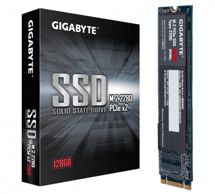 Накопитель SSD Gigabyte M.2 2280 128GB GP-GSM2NE8128GNTD