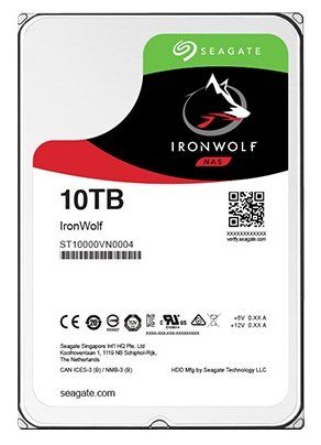 Жесткий диск Seagate SATA-III 10Tb ST10000VN0004 Ironwolf (7200rpm) 256Mb 3.5"