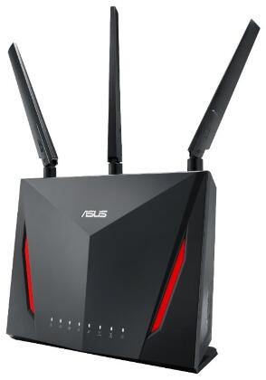 Wi-Fi роутер Asus RT-AC86U 10/100/1000BASE-TX черный