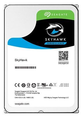 Жесткий диск Seagate SATA-III 1Tb ST1000VX005 Skyhawk 64Mb 3.5"