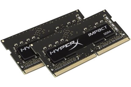 Модуль памяти Kingston 32Gb (2x16Gb) 2666MHz DDR4 SODIMM HyperX Impact (HX426S15IB2K2/32)