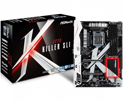 Материнская плата Asrock Z270 KILLER SLI, Intel Z270, Soc-1151, ATX