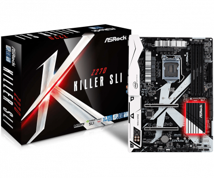 Материнская плата Asrock Z270 KILLER SLI, Intel Z270, Soc-1151, ATX