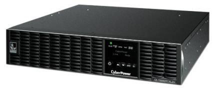 ИБП CyberPower OL1500ERTXL2U, Online, 1500VA/1350W, 8 IEC-320 С13 розеток, USB&Serial, RJ11/RJ45, SNMPslot, LCD дисплей, Black