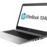 Ноутбук HP EliteBook 1040 G3 14"(1920x1080)/ Intel Core i5 6200U(2.3Ghz)/ 8192Mb/ 128SSDGb/ noDVD/ Int:Intel HD Graphics 520/ Cam/ BT/ WiFi/ 42WHr/ war 3y/ 1.43kg/ Metallic Grey/ W7Pro + W10Pro key + подсв. Клав.