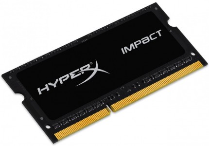 Модуль памяти Kingston 8GB 1866MHz DDR3L CL11 SODIMM 1.35V HyperX Impact Black