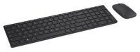 Клавиатура + мышь Microsoft Designer 7N9-00018 клав:черный мышь:черный/черный USB Bluetooth