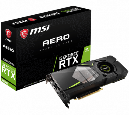 Видеокарта MSI RTX 2070 AERO 8G GeForce RTX 2070