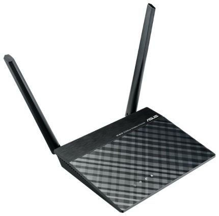 Wi-Fi роутер Asus RT-N11P/RU 10/100BASE-TX черный