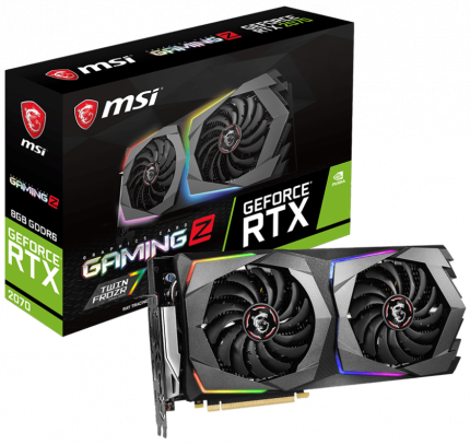 Видеокарта MSI RTX 2070 GAMING Z 8G GeForce RTX 2070