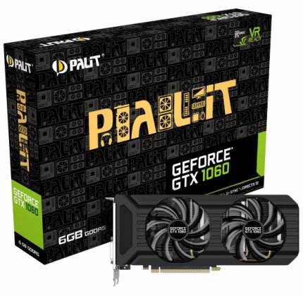 Видеокарта Palit PA GTX1060 DUAL 6G GeForce GTX 1060