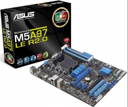 Материнская плата Asus M5A97 LE R2.0 Soc-AM3 AMD970 DDR3 ATX AC'97 8ch GbLAN SATA3 RAID