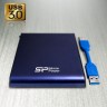 Жесткий диск Silicon Power USB 3.0 1Tb SP010TBPHDA80S3B 2.5" голубой