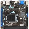 Материнская плата MSI H81I Socket-1150 Intel H81 DDR3 mini-ITX AC`97 8ch(7.1) GbLAN SATA3 VGA+DVI+HDMI