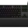 Клавиатура Logitech G513 Tactile Carbon механическая черный USB Multimedia LED (подставка для запястий)