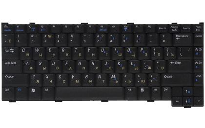 Клавиатура для ноутбука Dell Inspiron 1200/2200, Latitude 110L RU, Black