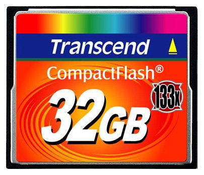 Карта памяти Transcend 32GB CF Card (133X)