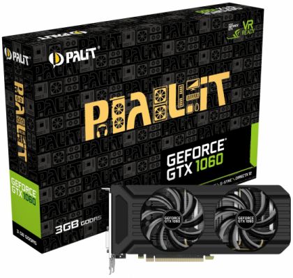 Видеокарта Palit PA GTX1060 DUAL 3G GeForce GTX 1060