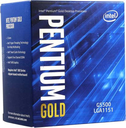 Процессор Intel Pentium Gold G5500 3.8GHz s1151v2 Box