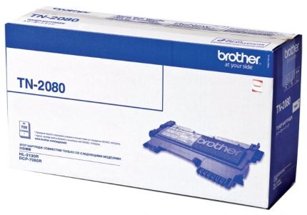 Картридж с тонером Brother TN-2080 для лазерных принтеров HL-2130R (700 копий)