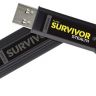 Флеш Диск Corsair 128Gb Survivor Stealth CMFSS3-128GB/CMFSS3B-128GB USB3.0 черный