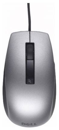 Мышь Dell 570-11349 серебристый лазерная (1600dpi) USB (6but)