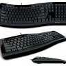 Клавиатура Microsoft Comfort Curve 3000 черный USB Multimedia Ergo