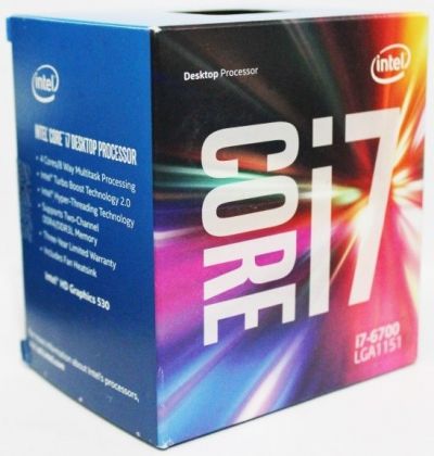 Процессор Intel Core i7-6700 Soc-1151 (BX80662I76700 S R2L2) (3.4GHz/Intel HD Graphics 530) Box