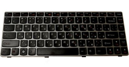 Клавиатура для ноутбука Lenovo Z460 RU, Black