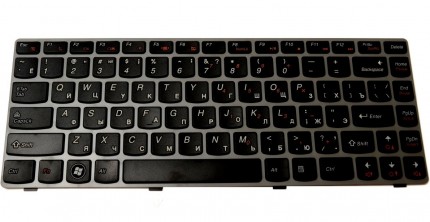 Клавиатура для ноутбука Lenovo Z460 RU, Black