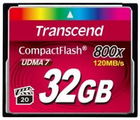 Карта памяти Transcend 32GB Compact Flash 800x