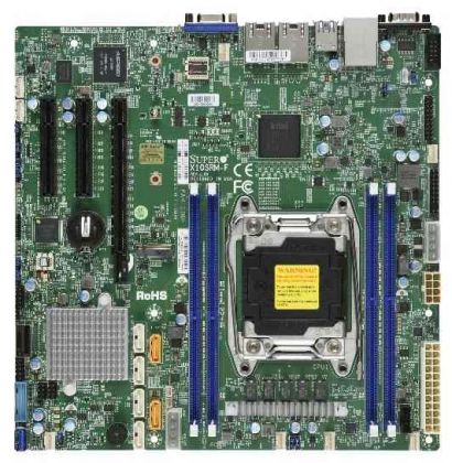 Материнская плата SuperMicro MBD-X10SRM-F-O, Intel C612, s2011, mATX