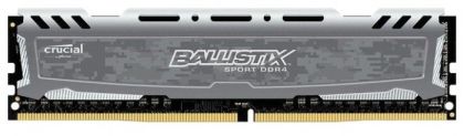 Модуль памяти Crucial 16Gb DDR4 2400MHz (PC4-19200) Ballistix Sport LT Grey