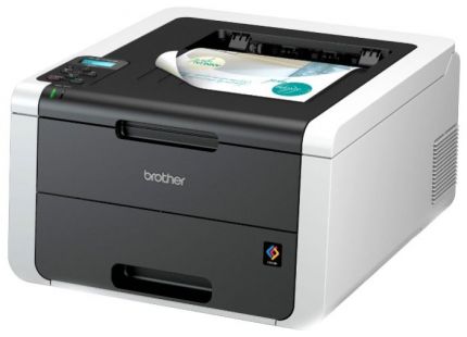 Лазерный принтер цветной Brother HL-3170CDW (HL3170CDWR1), A4, 2400x600 т/д, 22/22 стр чб/цвет, дуплекс, 128Мб, USB 2.0, сеть, Wi-Fi