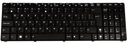 Клавиатура для ноутбука Asus G51/ G60/ G72/ G73 RU, Black
