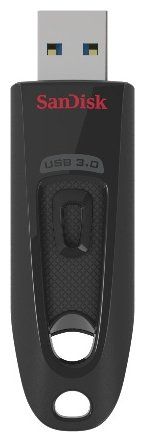 Флешка Sandisk 16Gb Ultra SDCZ48-016G-U46 USB3.0 черный